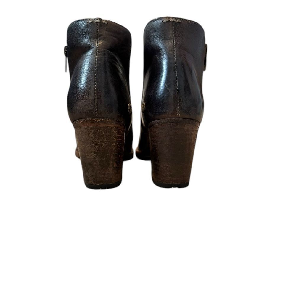 Bedstu Yell 7 Leather Booties in Black Teak | Size 9 - Picture 12 of 12